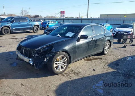 2012 Infiniti G37 Journey z USA, uszkodzony, nr VIN JN1CV6AP2CM620510